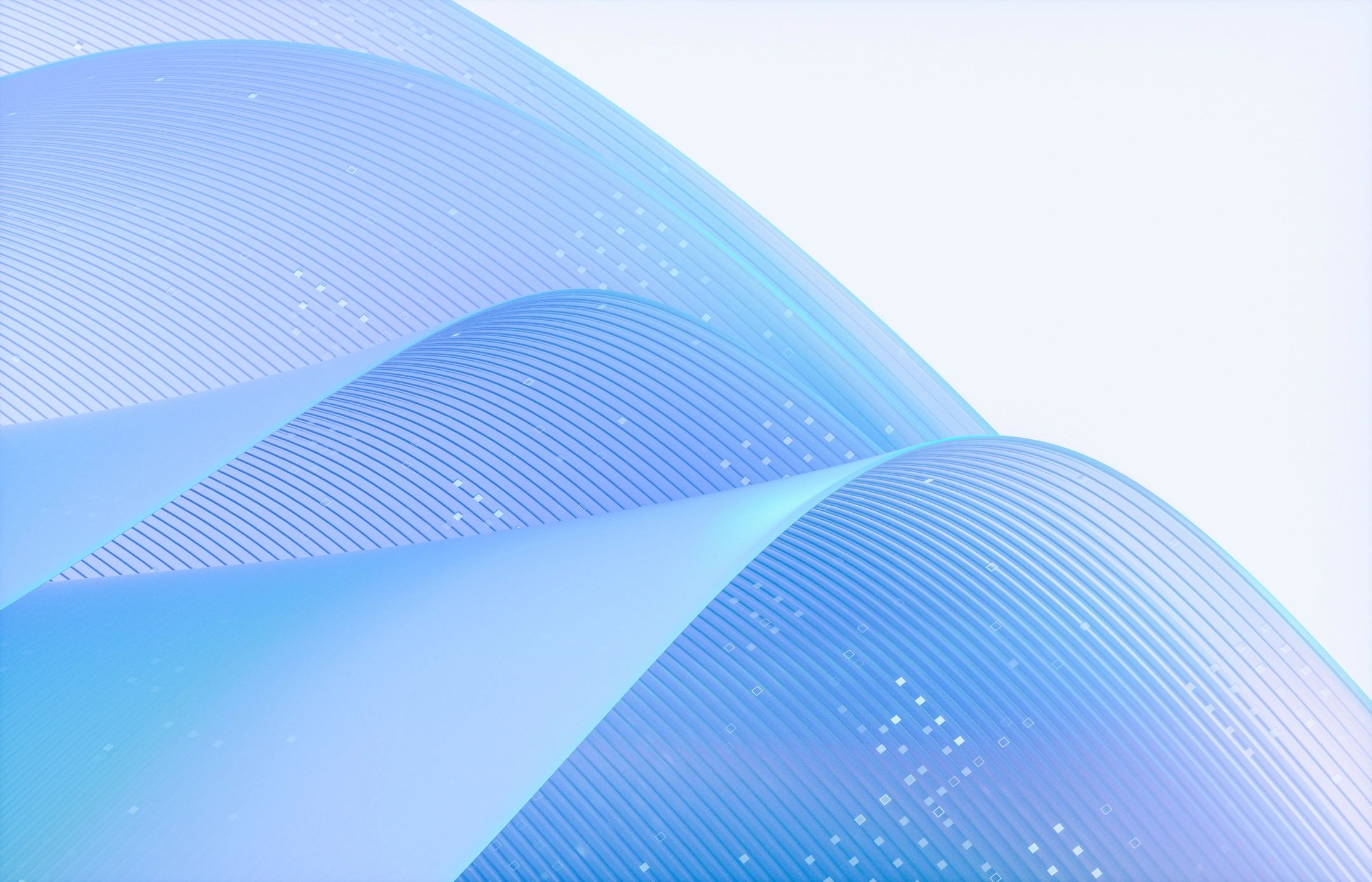 Abstract flowing blue technology background